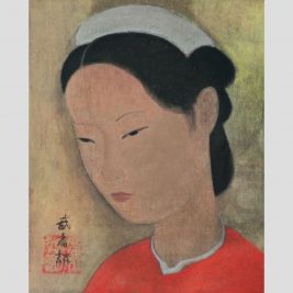Lot 26: Vũ Cao Đàm (1908- 2000) | Chân dung thiếu nữ